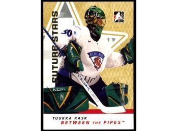 2007 In The Game Tuukka Rask 'between The Pipes' #50 Boston Bruins Future HOF