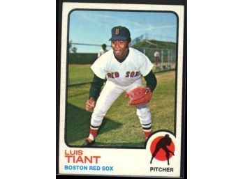 1973 Topps Luis Tiant #270 Boston Red Sox Vintage Baseball Card
