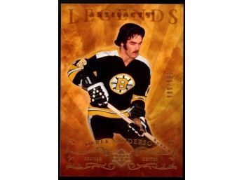 2006-07 Upper Deck Artifacts Legend Derek Sanderson /999 #132 Boston Bruins