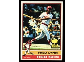 1976 Topps Fred Lynn All Star Rookie #50 Boston Red Sox Vintage