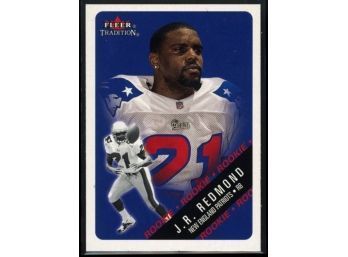 2000 Fleer Tradition J.R. Redmond Rookie Card #321 New England Patriots RC