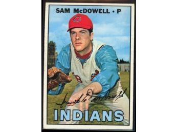 1967 Topps Sam McDowell #295 Cleveland Indians Vintage Baseball Card
