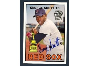 2004 Topps George Scott Boston Red Sox Topps 1966 All Star Rookie #FFA-GS