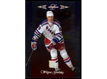 1997 Donruss Leaf Limited Wayne Gretzky #7 New York Rangers HOF GOAT