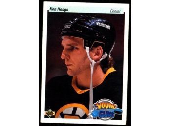 1991 Upper Deck Hockey Ken Hodge Young Guns #529 Boston Bruins Rookie