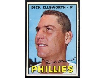 1967 Topps Dick Ellsworth #359 Philadelphia Phillies Vintage Baseball Card