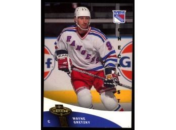 2001 Upper Deck Checklist  Wayne Gretzky #180 New York Rangers HOF