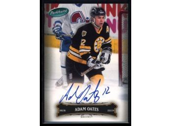 2006-07 Parkhurst Hockey Adam Oates Autograph #85 Boston Bruins HOF
