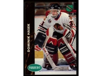 1992 Parkhurst Dominik Hasek Rookie #263 Chicago Blackhawks HOF