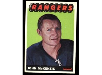 1965 Topps Hockey John McKenzie #94 New York Rangers Vintage