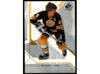 2006-07 SP Authentic Hockey Bobby Orr #95 Boston Bruins HOF