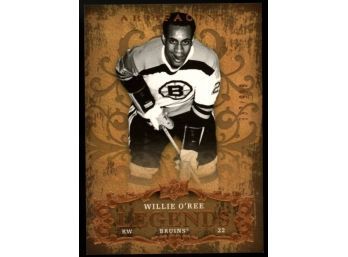 2008-09 Upper Deck Hockey Artifacts Legends Willie O'Ree /999 #148 Boston Bruins