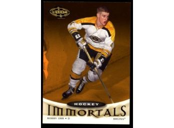 2001 Upper Deck Hockey Immortals Bobby Orr #119 Boston Bruins HOF