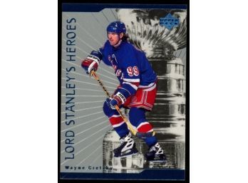 1998 Upper Deck Wayne Gretzky 'lord Stanleys Heroes' #LS1 New York Rangers HOF GOAT