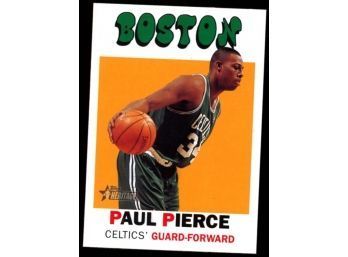 2001 Topps Heritage Paul Pierce #22 Boston Celtics HOF