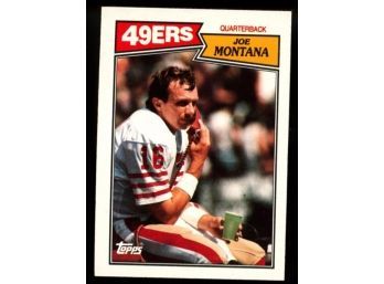 1987 Topps #112 Joe Montana NM