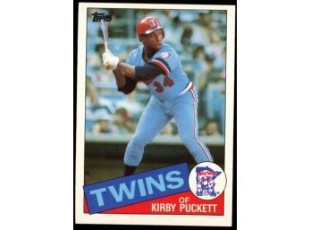 1985 Topps Baseball Kirby Puckett Rookie #536 Twins