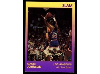 1990 Star Magic Johnson #3 /1500 Los Angeles Lakers HOF