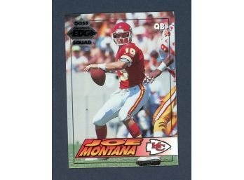 1994 Collector's Edge Joe Montana #94 Kansas City Chiefs