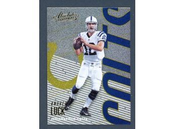 2018 Panini Absolute Andrew Luck #43 Indianapolis Colts