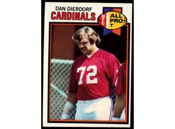 1979 Topps Football Dan Dierdorf NFC All Pro #172 Cardinals