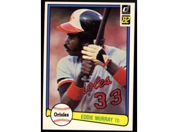 1982 Donruss Eddie Murray #483 Baltimore Orioles