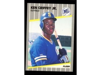 1989 Fleer #548 Ken Griffey Jr. Rookie NM