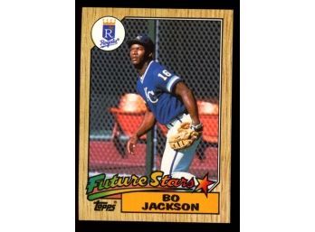 1987 Topps #170 Bo Jackson Rookie Card NM