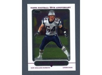2005 Topps Tedy Bruschi #37 New England Patriots