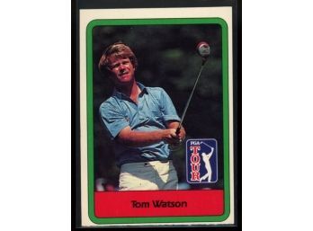 1982 Donruss Golf #3 Tom Watson NM