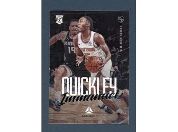 2020-21 Panini Chronicles Immanuel Quickley #140 New York Knicks