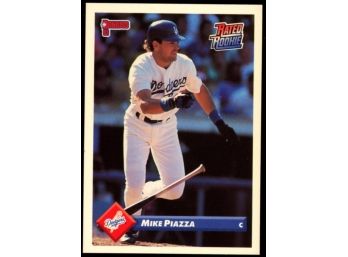 1992 Donruss Baseball Mike Piazza Rated Rookie #209 Los Angeles Dodgers