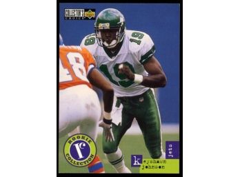 1996 Upper Deck Collectors Choice Keyshawn Johnson Rookie #U21 New York Jets