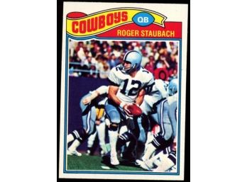 1977 Topps Football Roger Staubach #45 Dallas Cowboys HOF