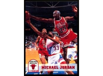 1992-93 NBA Hoops Michael Jordan #28 Chicago Bulls HOF