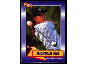 2003 Rookie Preview Michelle Wie #47 Rookie Card