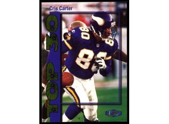 1998 Fleer Ultra Top 30 Cris Carter #23 Minnesota Vikings