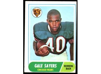 1968 Topps Football Gale Sayers #75 Chicago Bears Vintage HOF