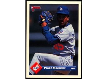 1992 Donruss Baseball Pedro Martinez #326 LA Dodgers Boston Red Sox HOF