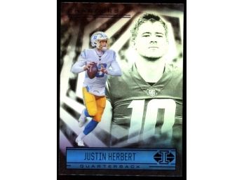 2021 Illusions Football Justin Herbert #28 Los Angeles Chargers 2020 OROY