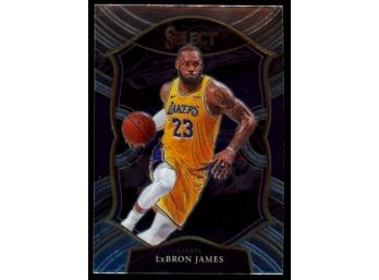 2020-21 Select Basketball Concourse Level LeBron James #23 Los Angeles Lakers