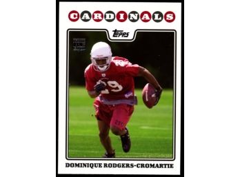 2008 Topps Football Dominique Rodgers-cromarte Rookie Card #358 Arizona Cardinals