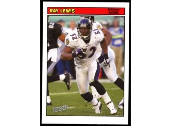 2005 Topps Bazooka Football Ray Lewis #52 Baltimore Ravens HOF