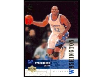 2003 Upper Deck Basketball Jerry Stackhouse /250 #246 Washington Wizards