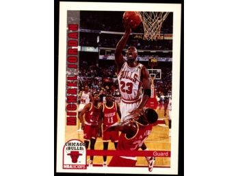 1992 Hoops Basketball Michael Jordan #30 Chicago Bulls HOF