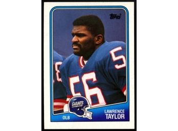 1988 Topps Football Lawrence Taylor #285 New York Giants HOF