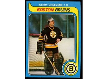 1979 O-pee-chee Hockey Gerry Cheevers #85 Boston Bruins HOF