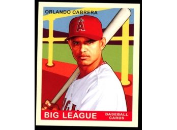 2007 Upper Deck Goudey Baseball Orlando Cabrera #168 Angels