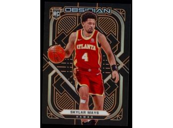 2020-21 Obsidian Basketball Skylar Mays Rookie Card Orange /50 #181 Atlanta Hawks RC