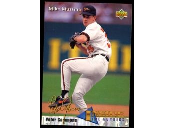 1993 Upper Deck Baseball Mike Mussina #463 Baltimore Orioles HOF